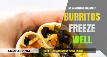 Freezing Homemade Breakfast Burritos: A Smart Move?