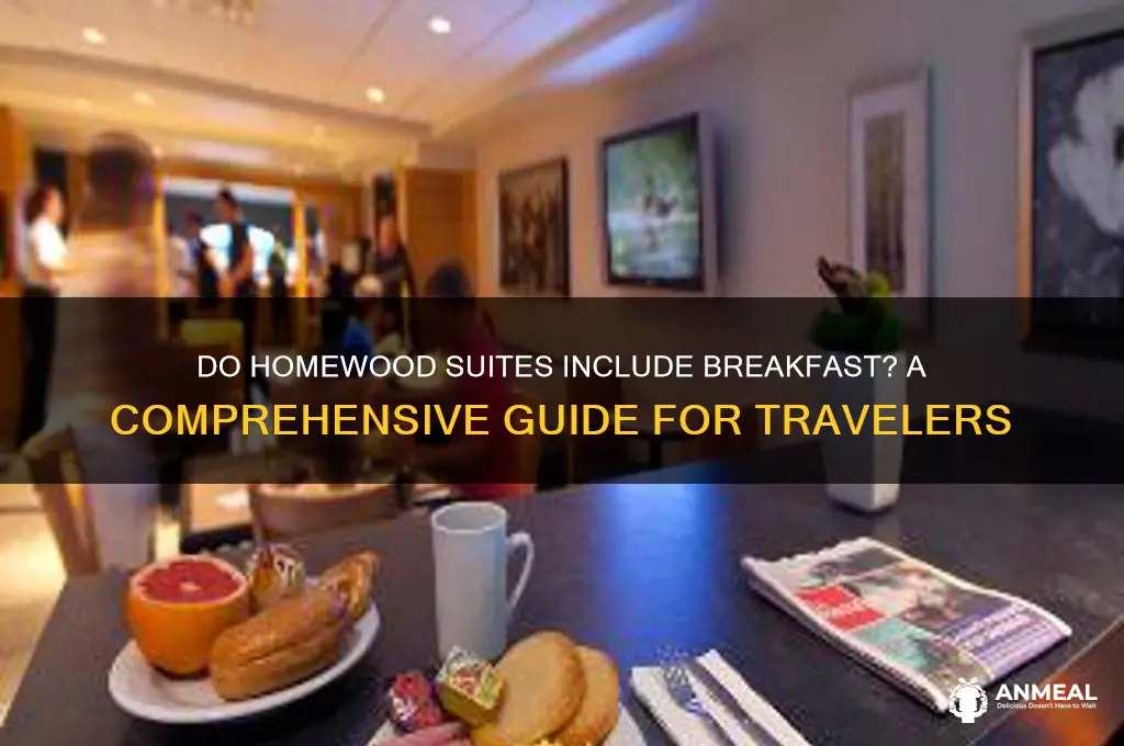 do homewood suites include breakfast