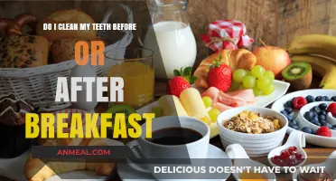 Teeth Cleaning: Before or After Breakfast?