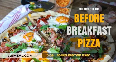 Breakfast Pizza: Should You Pre-Cook the Egg?