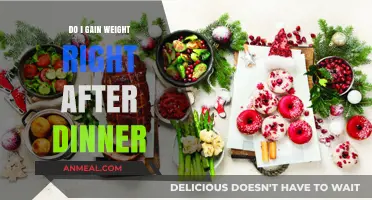 Does Eating Dinner Lead to Immediate Weight Gain? Unraveling the Myth