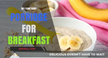 Porridge for Breakfast: A Healthy Start for Babies