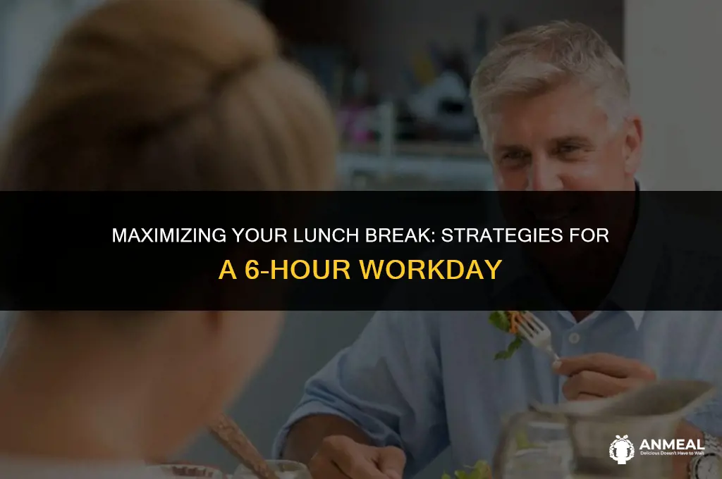 do i have lunch if i have 6 hours work