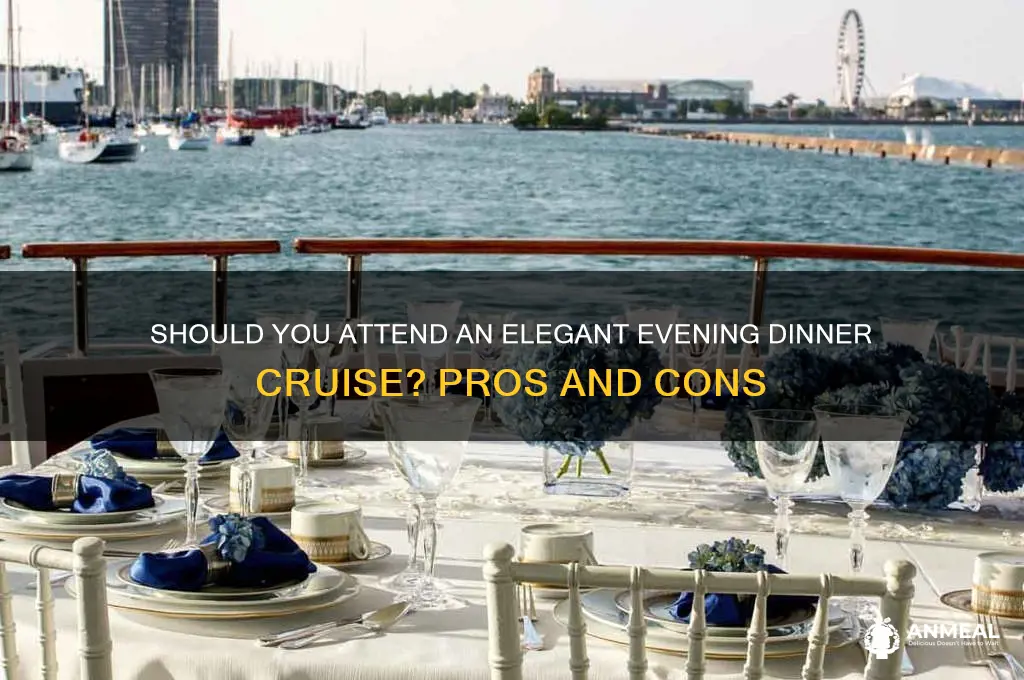 do i have to go to elegant evening dinner cruise