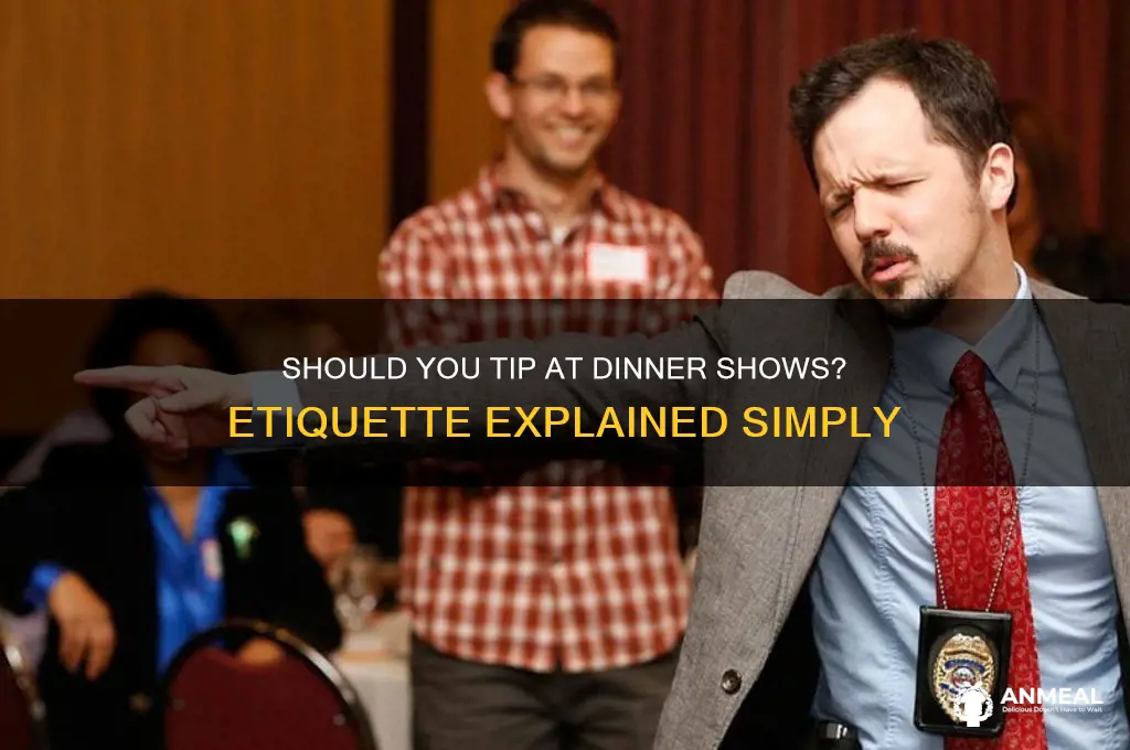do i have to leave tips in a dinner show