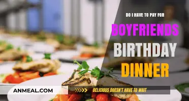 Who Pays for His Birthday Dinner? Navigating Boyfriend's Celebration Costs