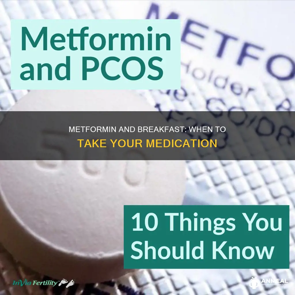 do i have to take my metformin at breakfast