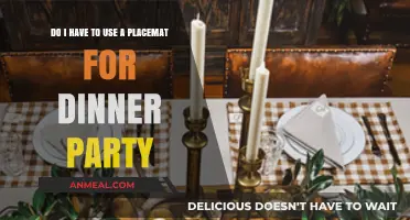 Placemats at Dinner Parties: Essential or Optional? Expert Tips