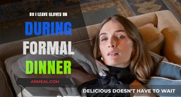 Formal Dinner Etiquette: Gloves On or Off at the Table?