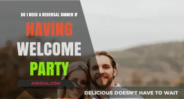 Rehearsal Dinner vs. Welcome Party: Which Do You Really Need?