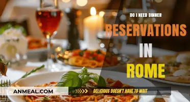 Should You Book Dinner Reservations in Rome? A Traveler's Guide