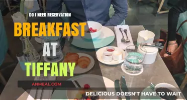 Breakfast at Tiffany's: Reservations Required or Walk-In?