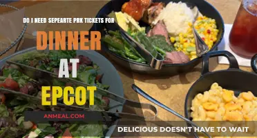 Epcot Dining: Do You Need Separate Park Tickets for Dinner?