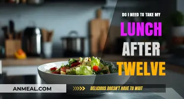 Optimal Lunch Timing: Should You Eat After Twelve?