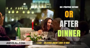 Proposing Before or After Dinner: Timing Your Perfect Proposal Moment
