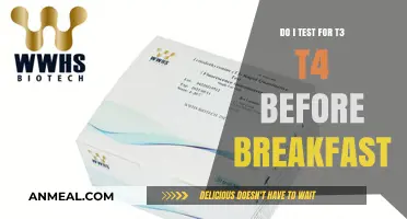 Testing T3 and T4: Fasting or Not?