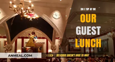 Should You Tip at Be Our Guest Lunch? Etiquette Explained