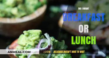 Morning Meals: Breakfast or Lunch?