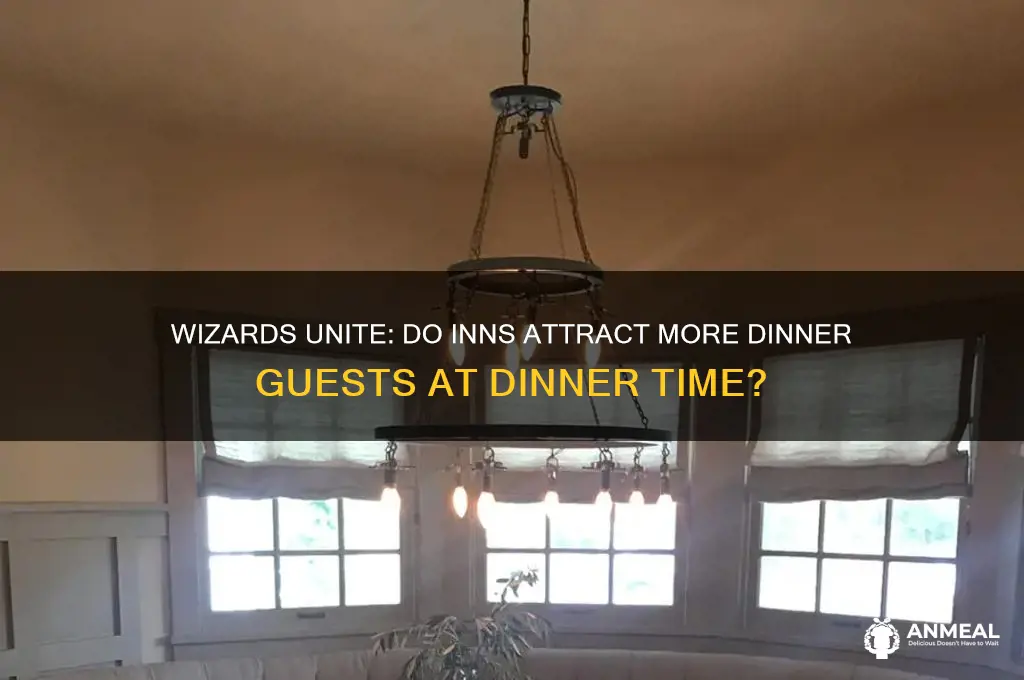 do inns have more dinners at dinner time wizards unite