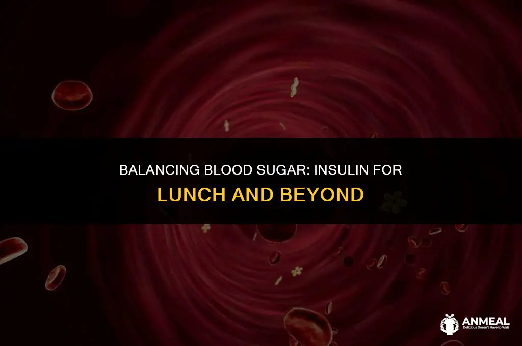 do insulin for lunch