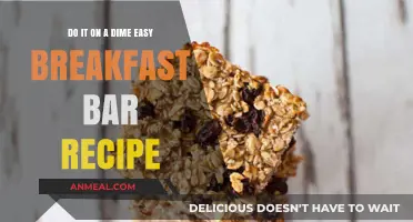 Easy Breakfast Bars: Delicious, Quick, and Budget-Friendly