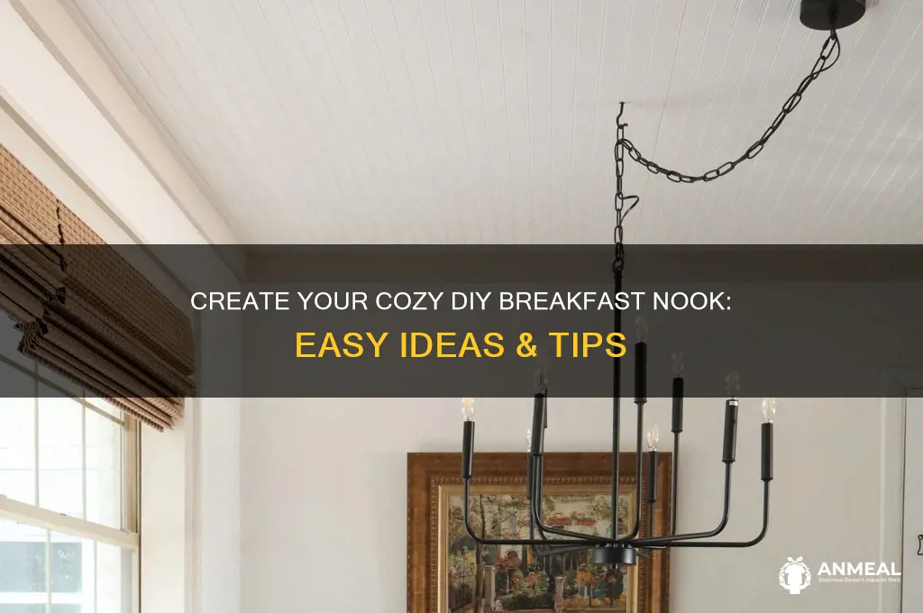 do it yourself breakfast nook