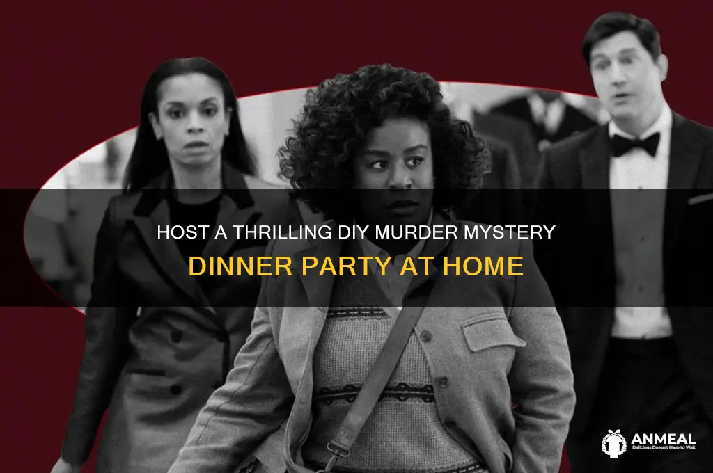 do it yourself murder mystery dinner party