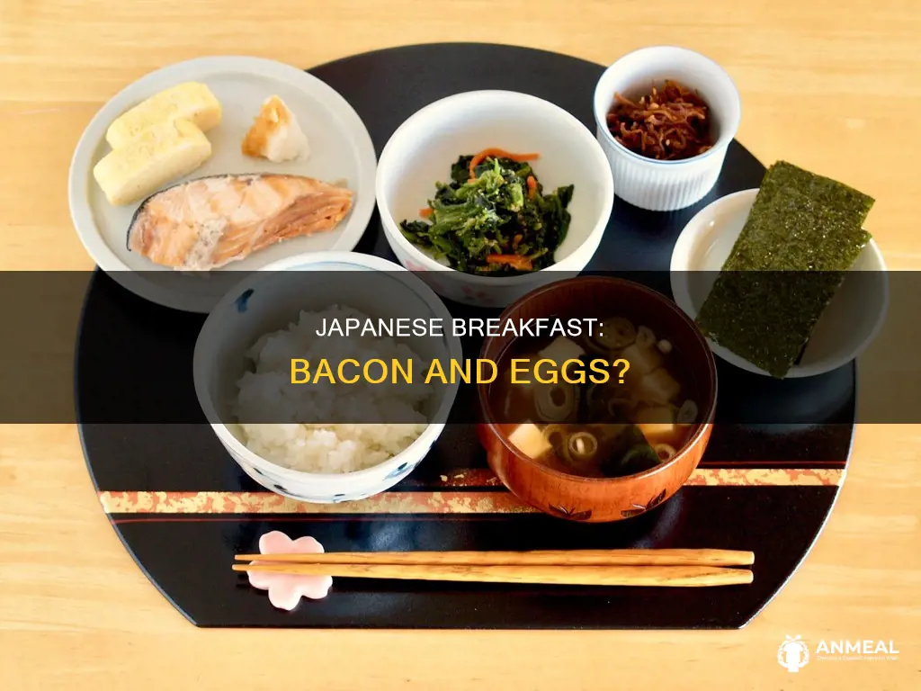 do japanese have bacon and eggs for breakfast