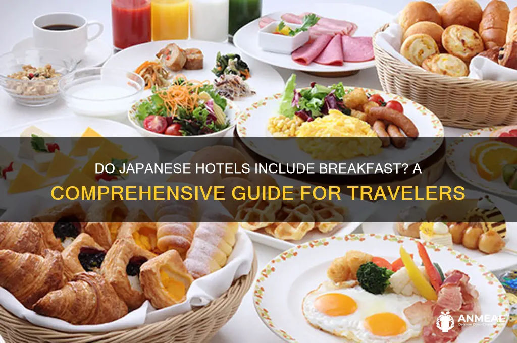 do japanese hotels include breakfast