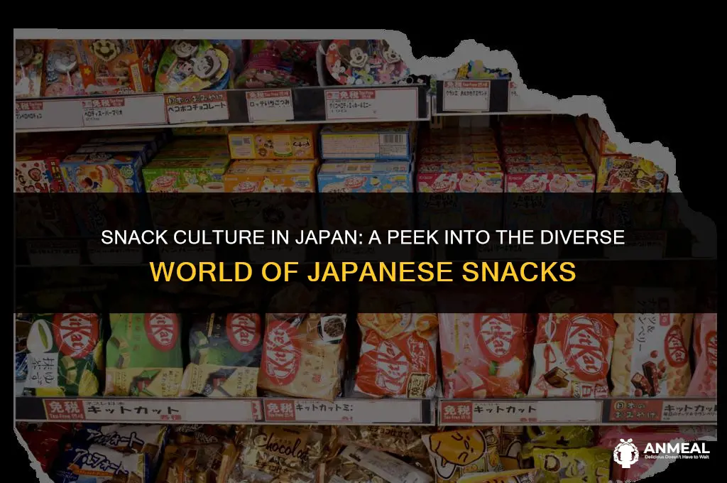 do japanese people eat alot of snacks