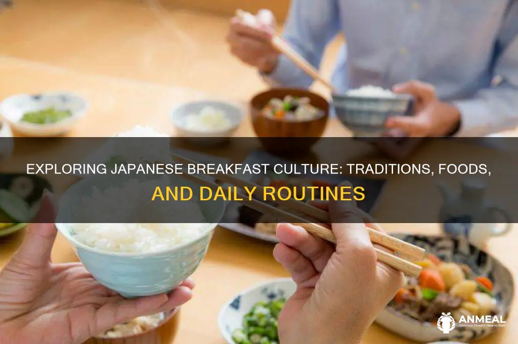 do japanese people have breakfast