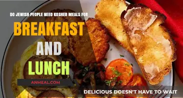 Kosher Meals: Breakfast and Lunch Requirements for Jewish People