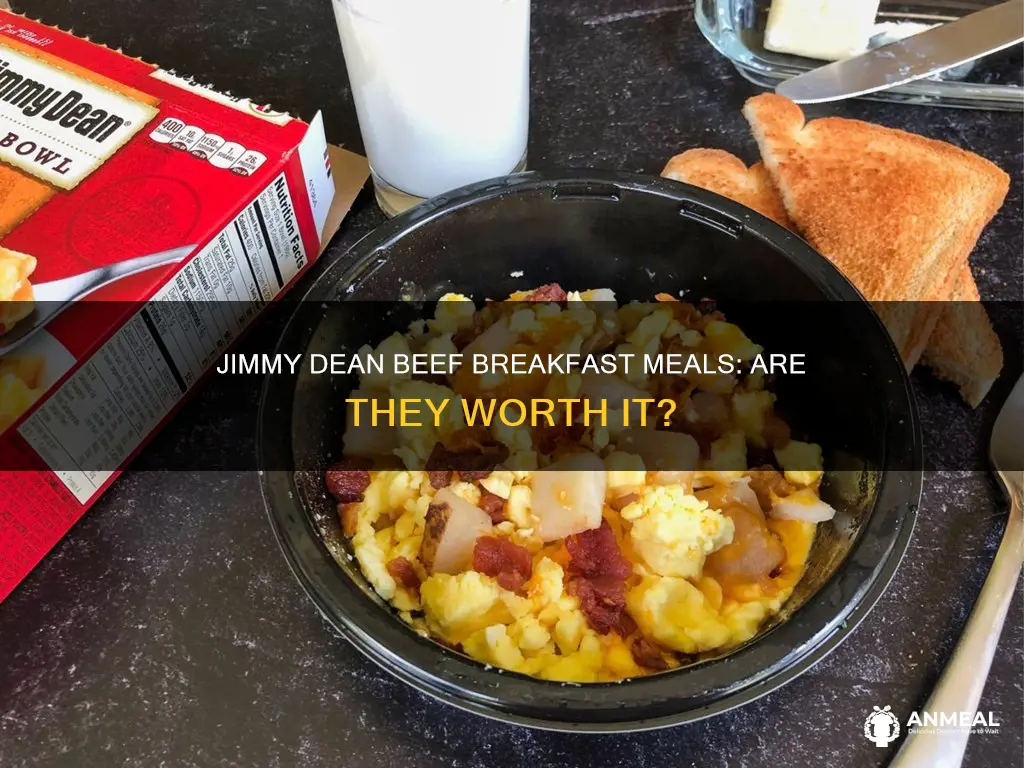 do jimmy dean sale beef breakfast meals