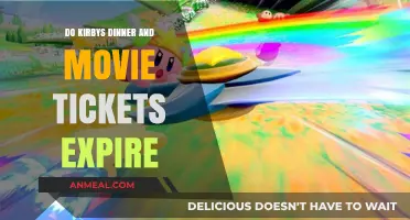 Kirby's Dinner and Movie Tickets: Expiration Dates Explained