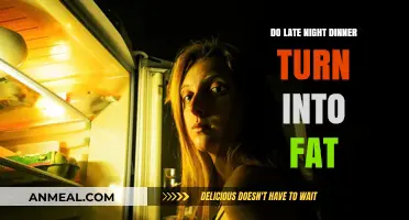 Late Night Dinners: Do They Turn into Fat Overnight?