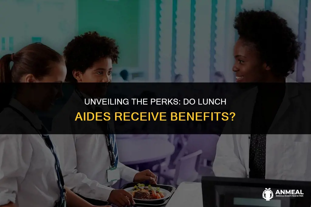 do lunch aides get benefits