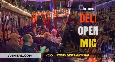 Deli Delights: Unveiling the Best Lunch Spots with Open Mic Sessions