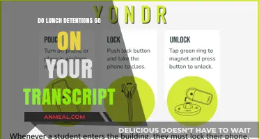 Do Lunch Detentions Affect Your Academic Transcript?