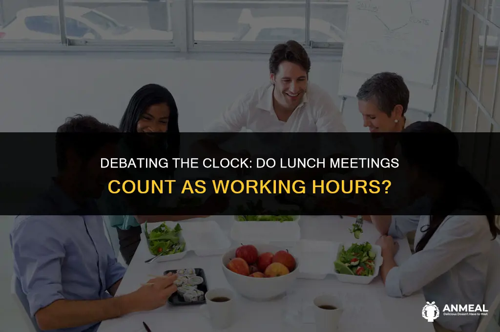 do lunch meetings count as working hours