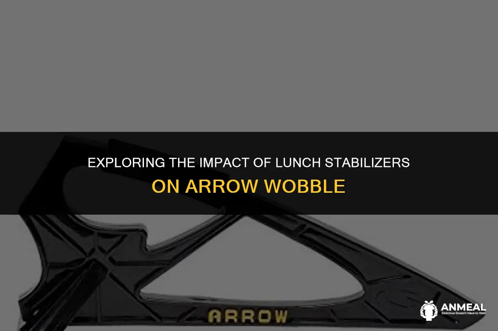 do lunch stabilizers help arrow wobble