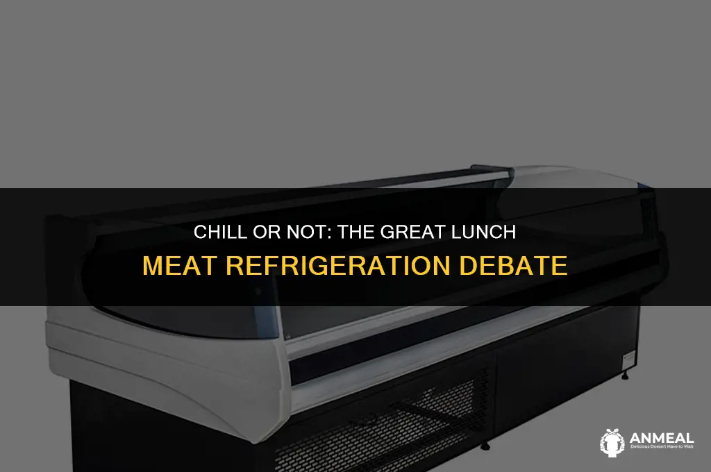do lunchly need to be refregirated