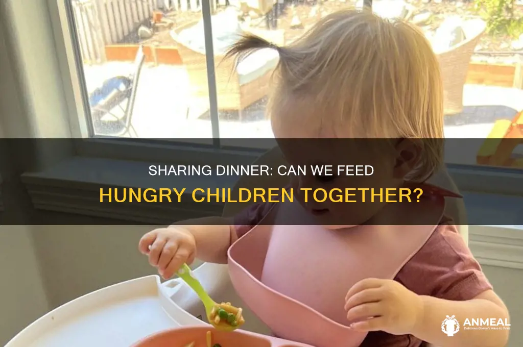 do ma share the dinner with the hungry children