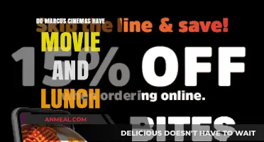 Marcus Cinemas: Where Movies Meet Lunch - A Perfect Combo!