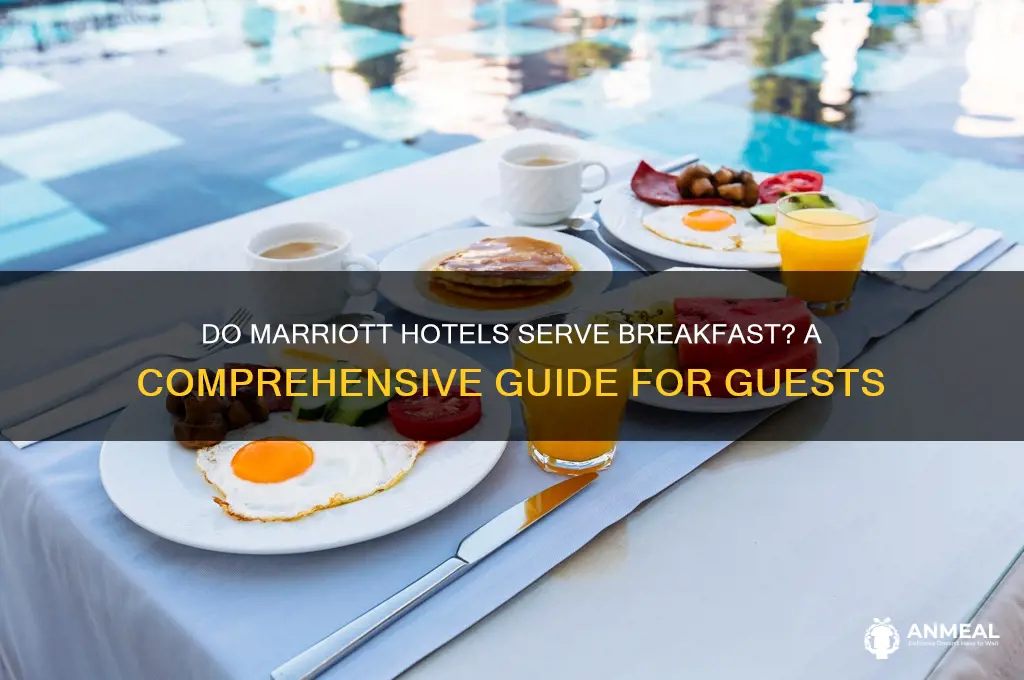 do marriott hotels have breakfast