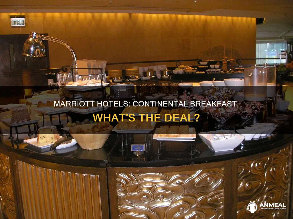 do marriott hotels have continental breakfast