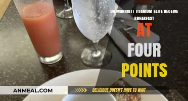 Marriott Titanium Elite Breakfast Benefits at Four Points