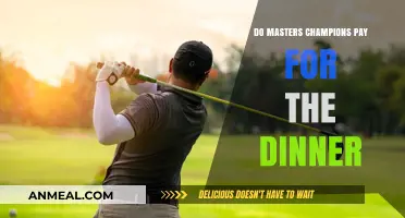 Do Masters Champions Foot the Bill for the Iconic Dinner?
