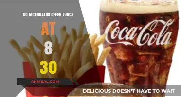 Early Bird Catches the Worm: McDonald's Lunch Hours Explored