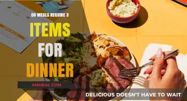 Debunking Dinner Myths: Do Meals Really Need Three Items?