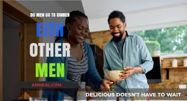 Do Men Dine Together? Exploring Male Friendship Dynamics Over Meals